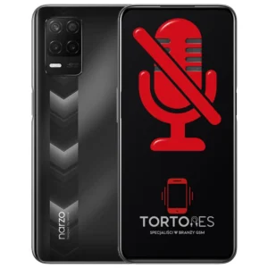 Realme Narzo 30 5G z symbolem mikrofonu - naprawa mikrofonu