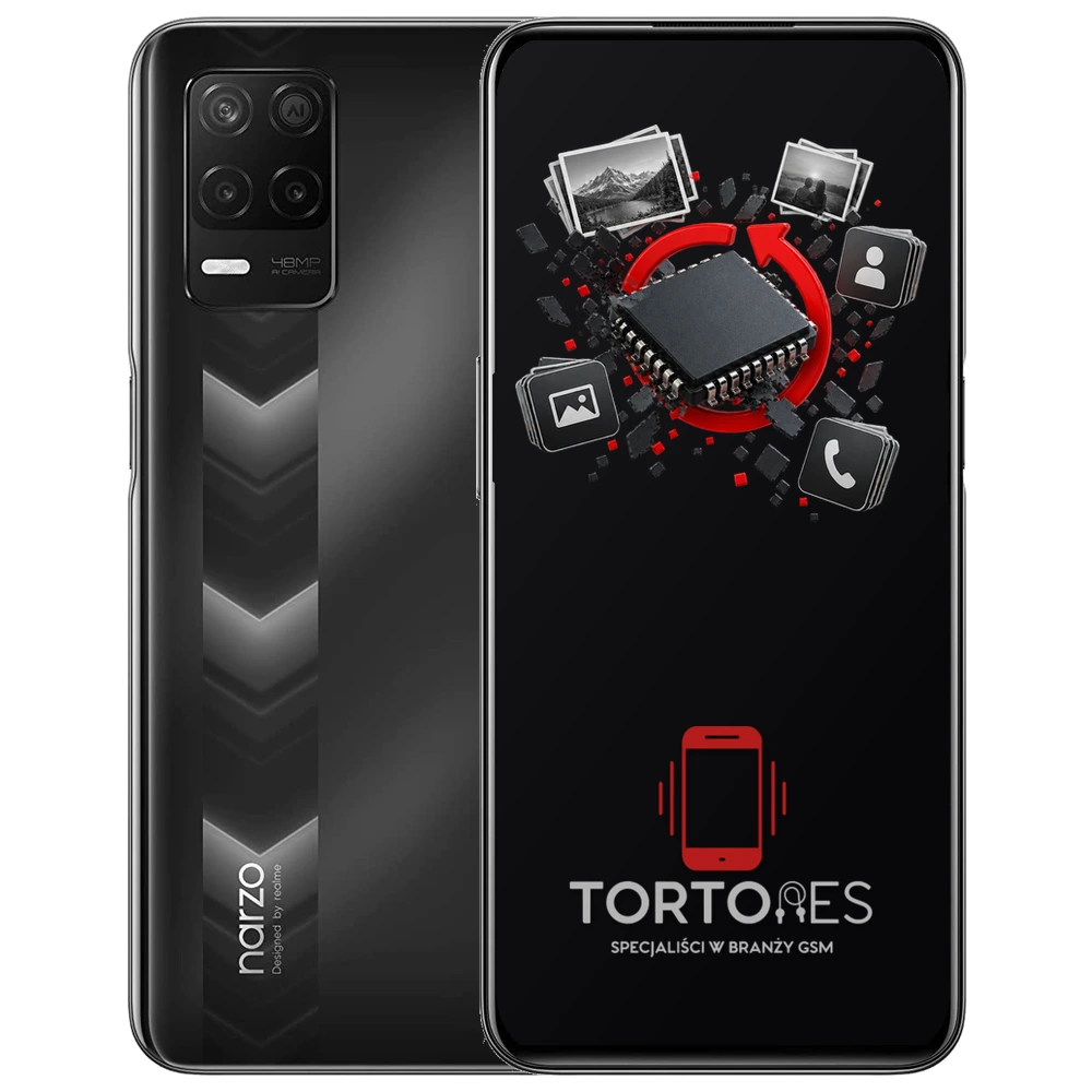 Realme Narzo 30 5G z ilustracją odzyskiwania danych - odzyskiwanie danych