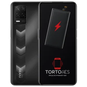 Realme Narzo 30 5G z ilustracją baterii - wymiana baterii