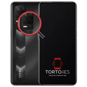 Realme Narzo 30 5G z lupą na tylnych aparatach - wymiana tylnej kamery