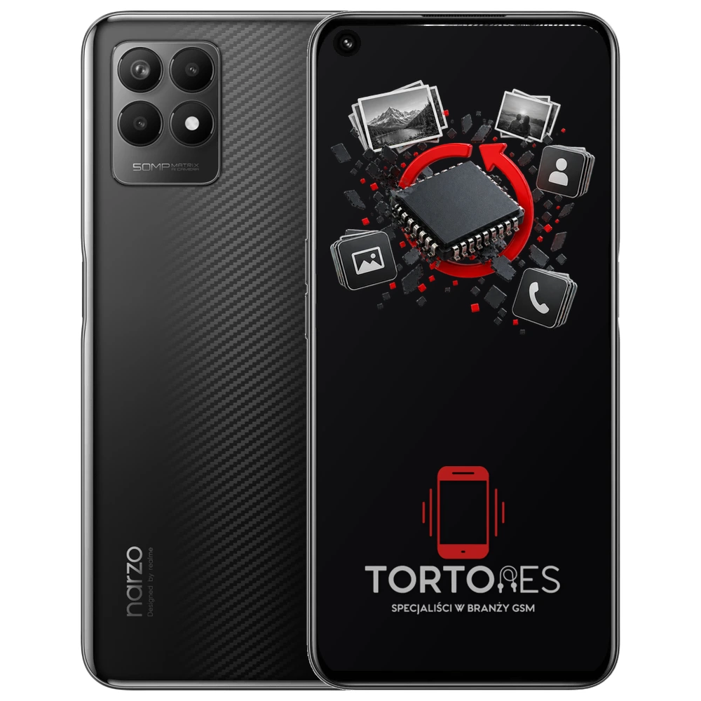 Realme Narzo 50 4G z ilustracją odzyskiwania danych - odzyskiwanie danych