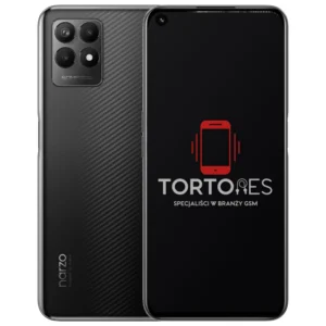 Realme Narzo 50 4G - widok przodu i tyłu telefonu