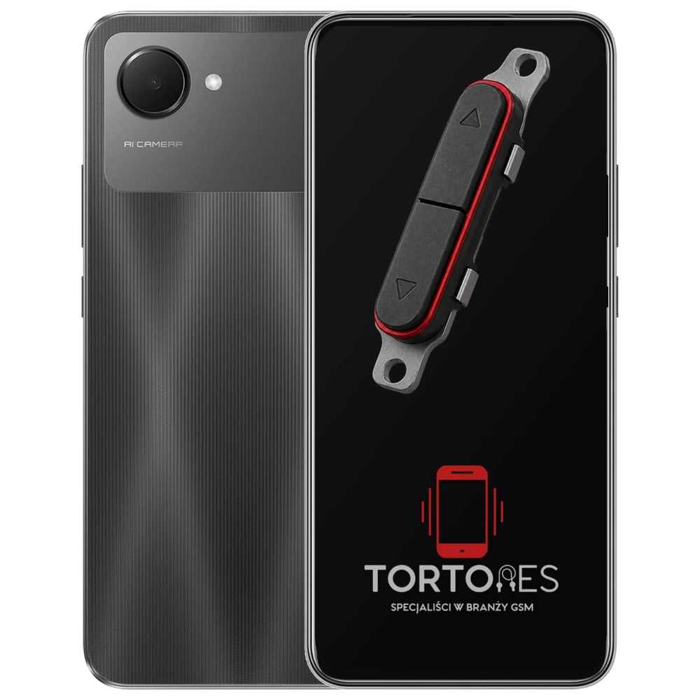 Realme Narzo 50i Prime z symbolem przycisków - naprawa przycisków włączania i głośności