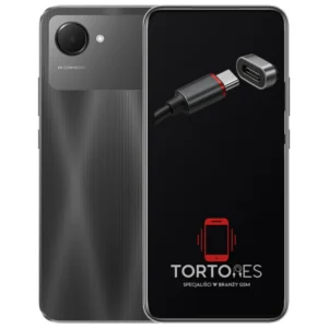Realme Narzo 50i Prime z ilustracją złącza ładowania - naprawa złącza ładowania