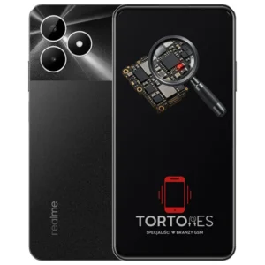 Realme Note 50 z symbolem diagnostyki - diagnoza telefonu