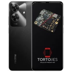 Realme Note 60 z ilustracją zalania - czyszczenie po zalaniu