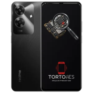 Realme Note 60 z symbolem diagnostyki - diagnoza telefonu