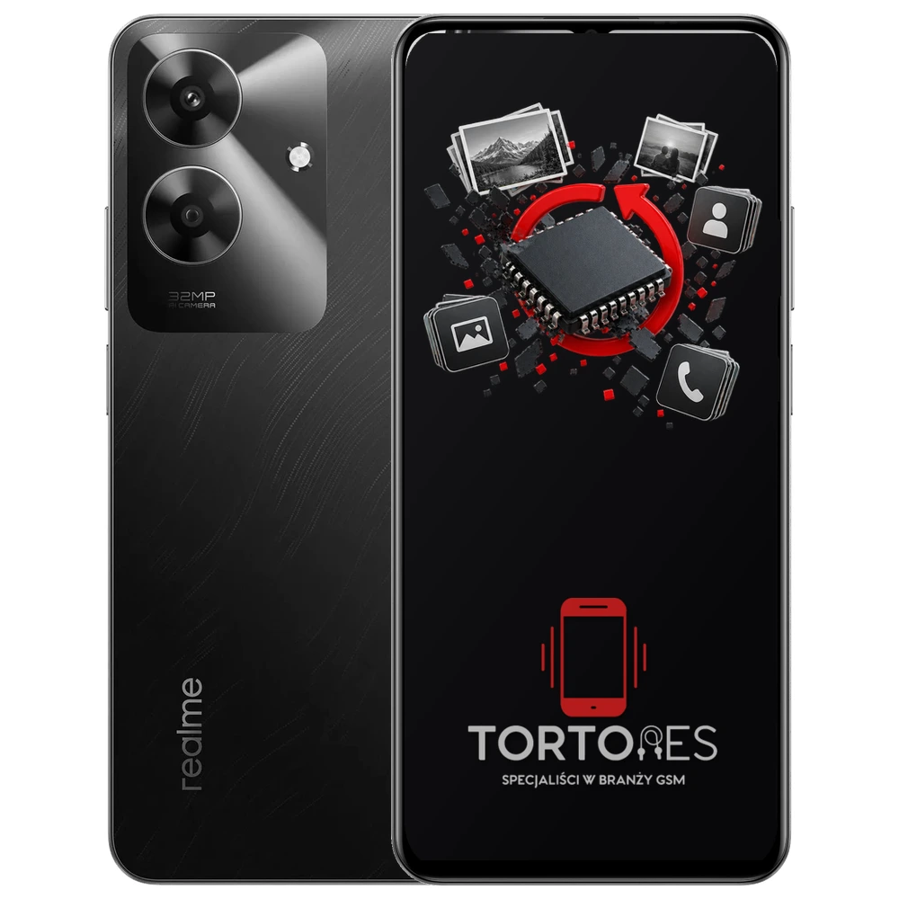 Realme Note 60 z ilustracją odzyskiwania danych - odzyskiwanie danych