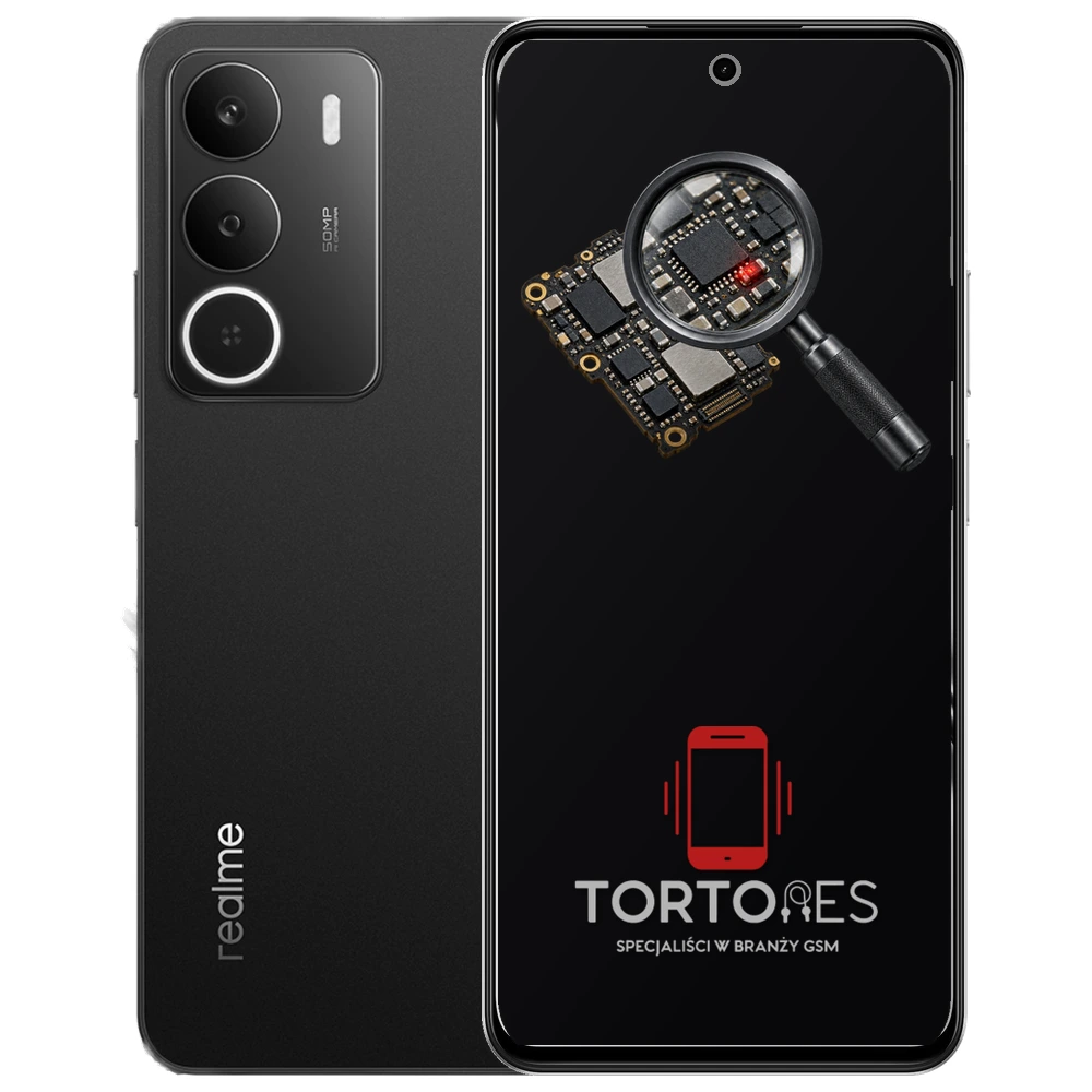 Realme P3 Lite z symbolem diagnostyki - diagnoza telefonu