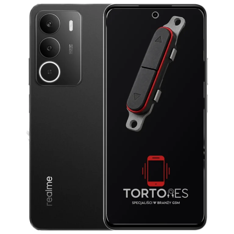 Realme P3 Lite z symbolem przycisków - naprawa przycisków włączania i głośności