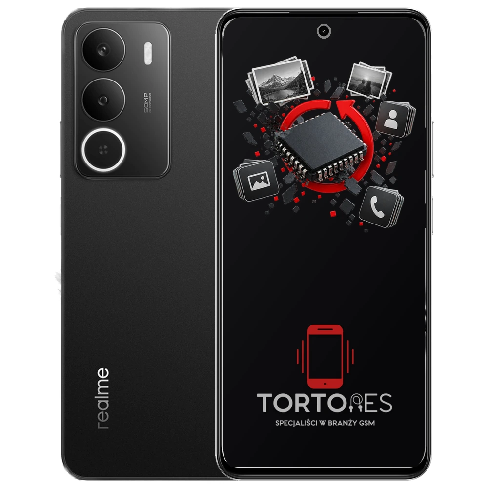 Realme P3 Lite z ilustracją odzyskiwania danych - odzyskiwanie danych