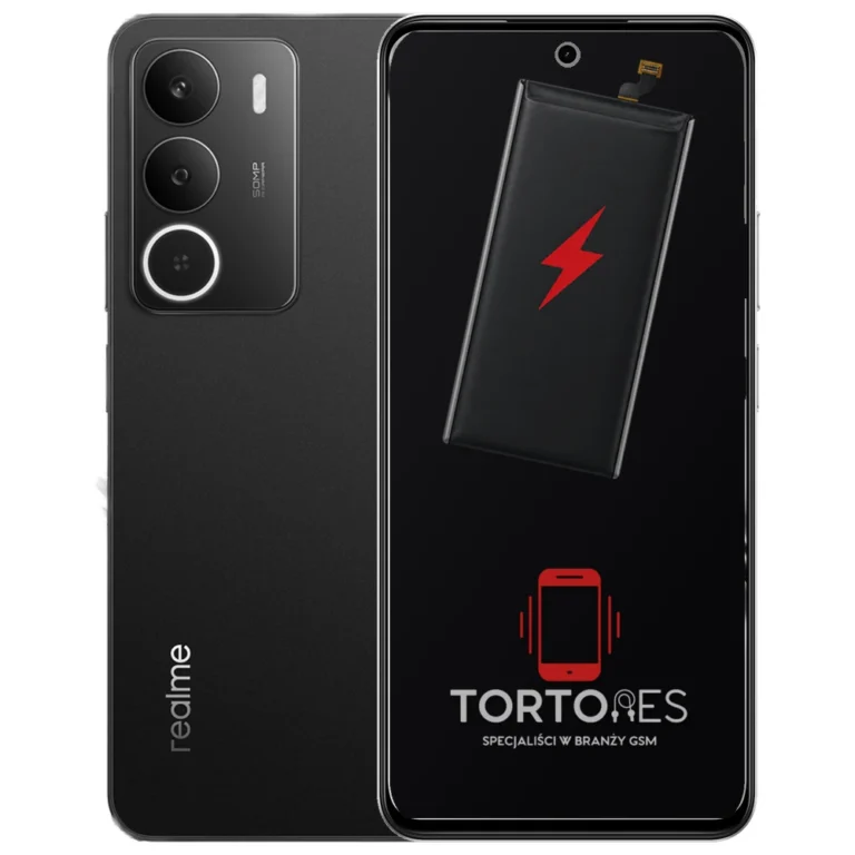 Realme P3 Lite z ilustracją baterii - wymiana baterii