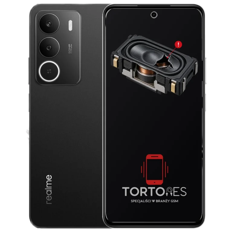Realme P3 Lite z symbolem głośnika multimedialnego - wymiana głośnika multimedialnego