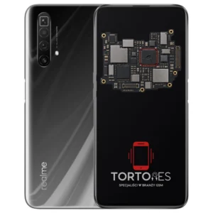 Realme X3 SuperZoom z ilustracją płyty głównej - naprawa płyty głównej