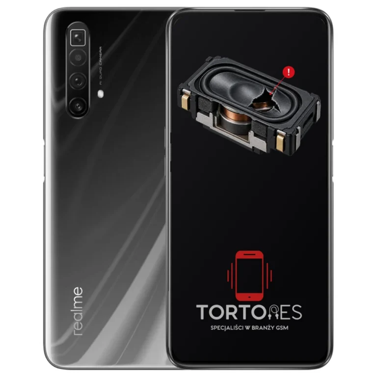 Realme X3 SuperZoom z symbolem głośnika multimedialnego - wymiana głośnika multimedialnego