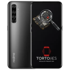 Realme X50 Pro 5G z symbolem diagnostyki - diagnoza telefonu