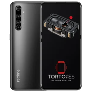 Realme X50 Pro 5G z symbolem głośnika multimedialnego - wymiana głośnika multimedialnego