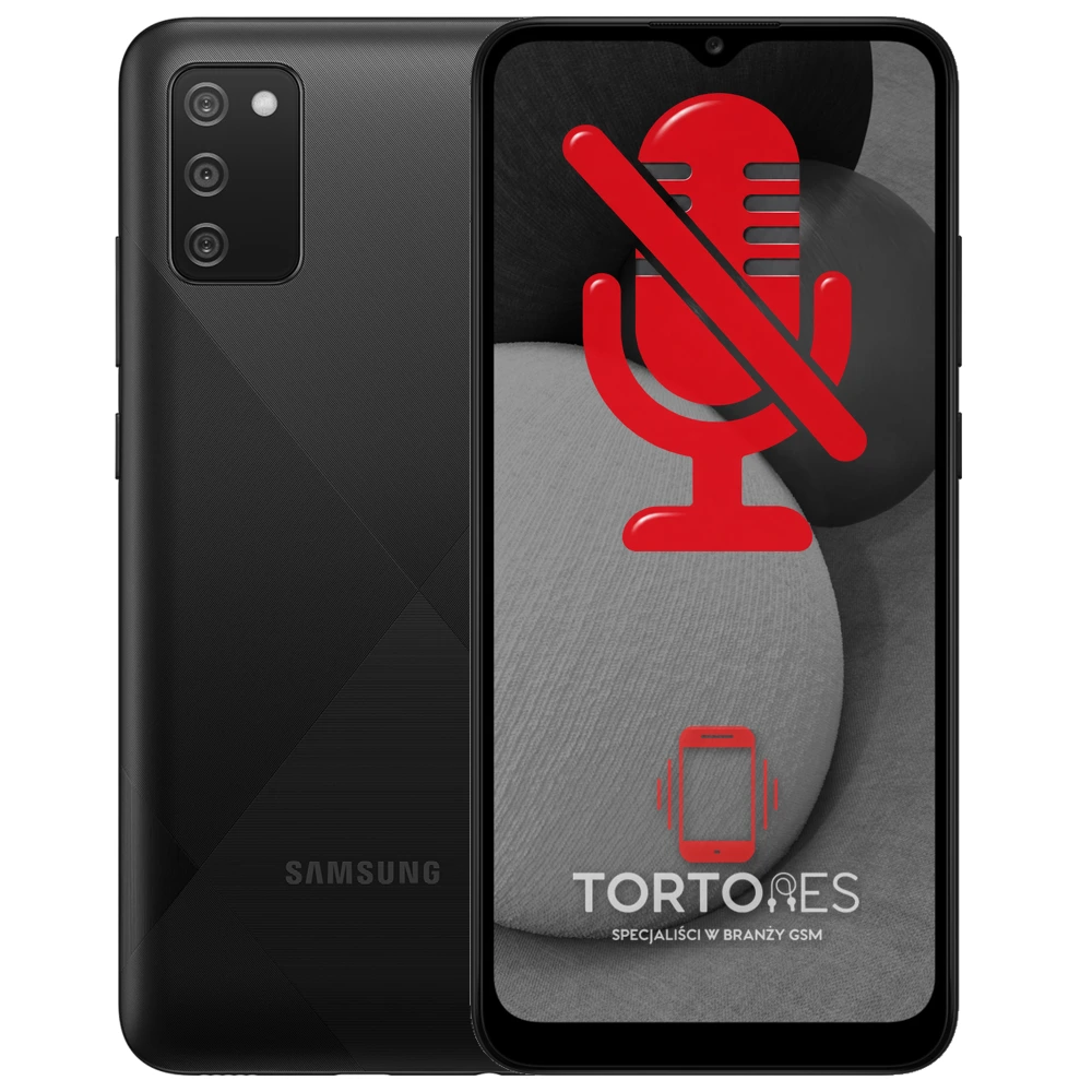 Samsung Galaxy A02s - naprawa mikrofonu