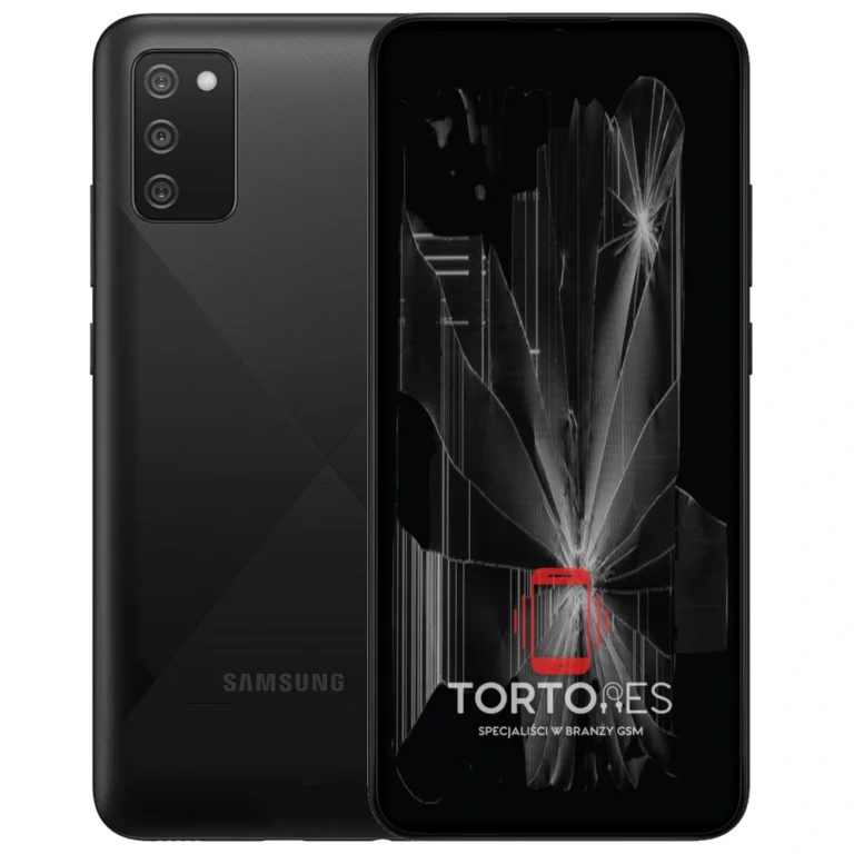 Samsung Galaxy A02s - zbity wyświetlacz - wymiana
