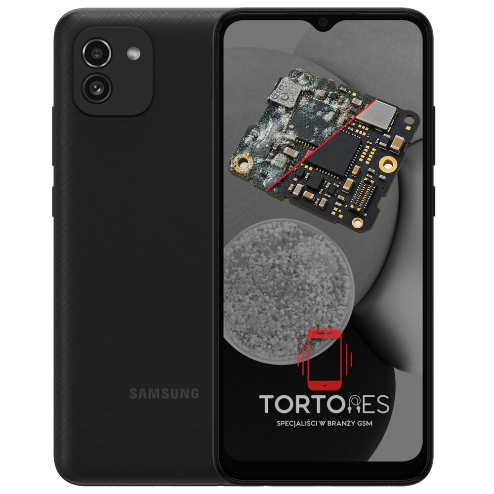 Samsung Galaxy A03 - czyszczenie po zalaniu