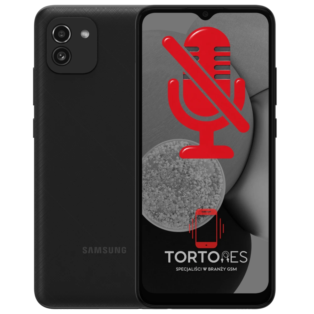 Samsung Galaxy A03 - naprawa mikrofonu