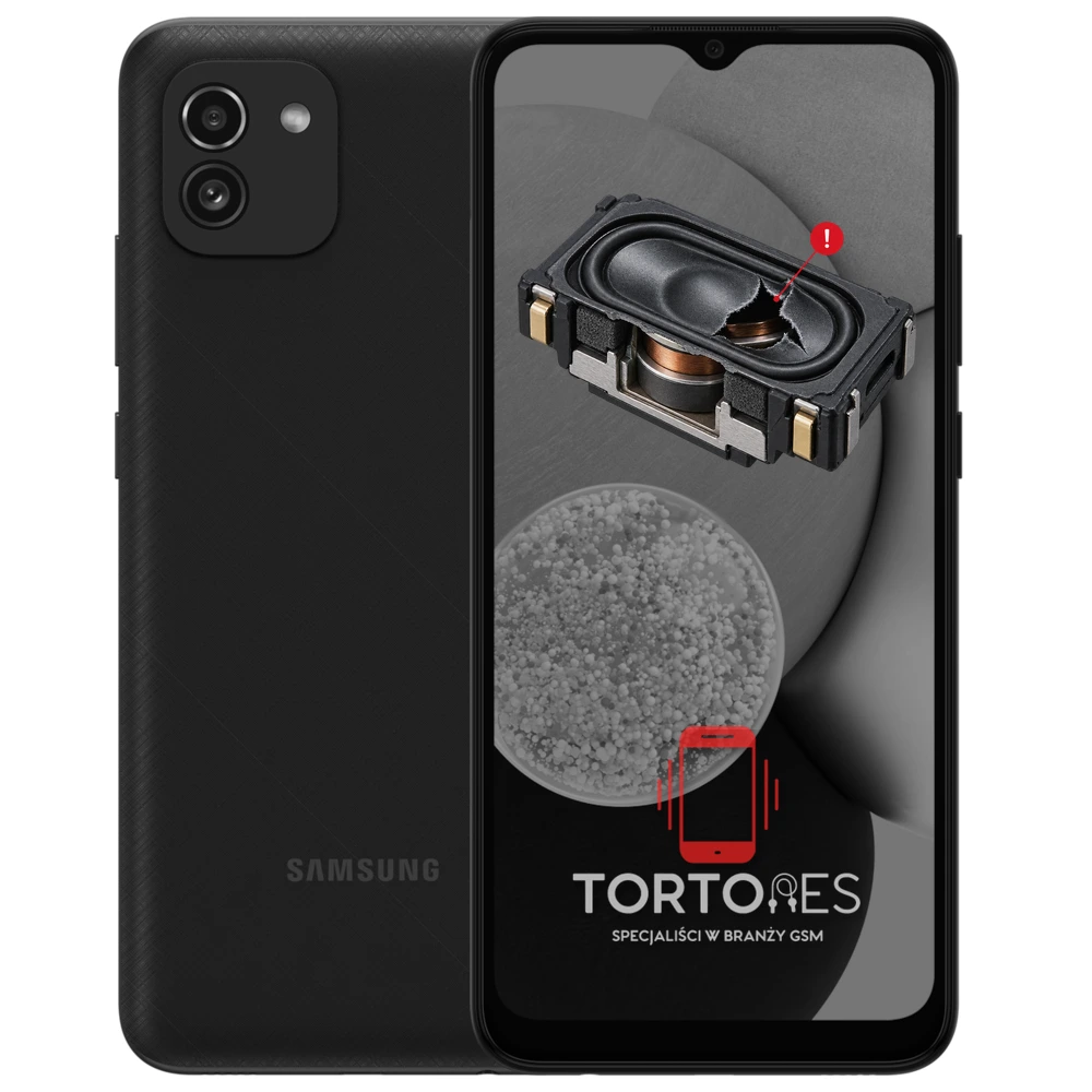 Samsung Galaxy A03 - wymiana głośnika multimedialnego