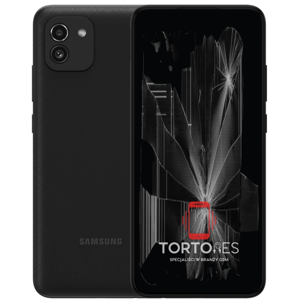 Samsung Galaxy A03 - zbity wyświetlacz - wymiana