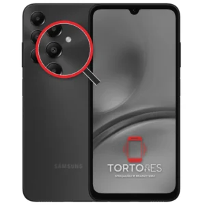 Samsung Galaxy A05s z lupą na tylnych aparatach - wymiana tylnej kamery