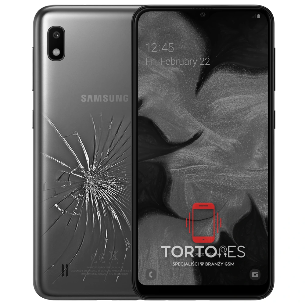 Samsung Galaxy A10 - zbita tylna klapka - wymiana