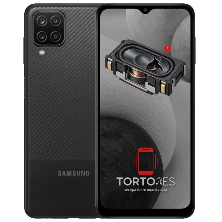 Samsung Galaxy A12 - wymiana głośnika multimedialnego