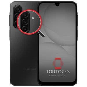 Samsung Galaxy A17 5G z lupą na tylnych aparatach - wymiana tylnej kamery
