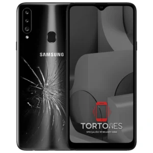 Samsung Galaxy A20s - zbita tylna klapka - wymiana