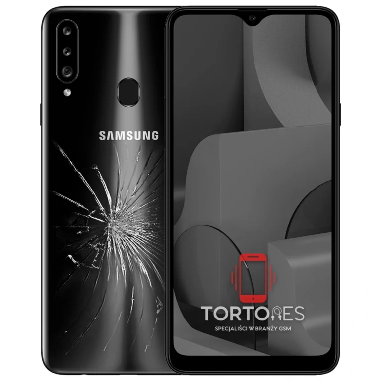 Samsung Galaxy A20s - zbita tylna klapka - wymiana