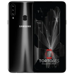Samsung Galaxy A20s - zbity wyświetlacz - wymiana