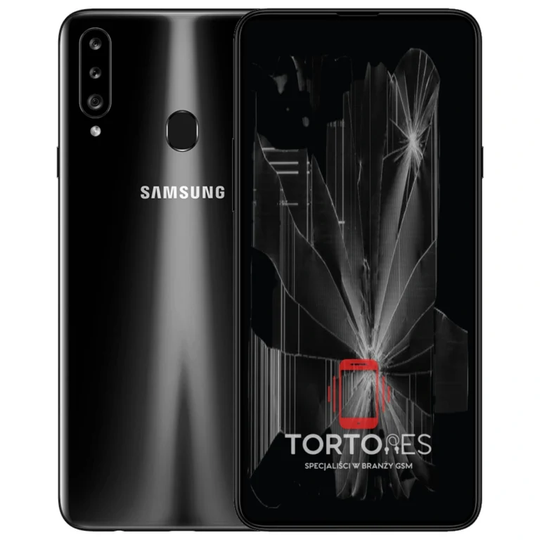 Samsung Galaxy A20s - zbity wyświetlacz - wymiana