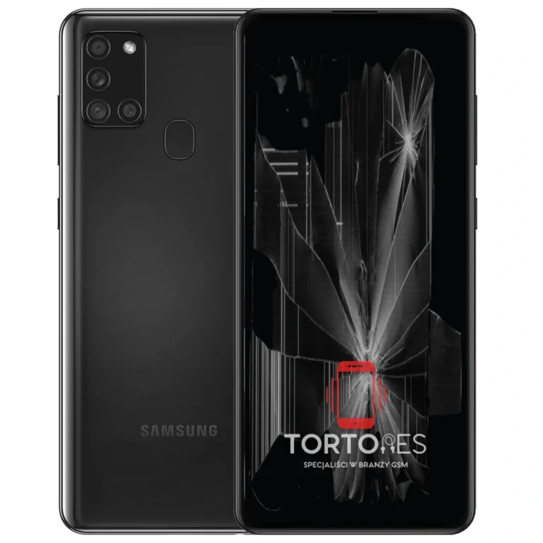 Samsung Galaxy A21s - zbity wyświetlacz - wymiana