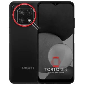 Samsung Galaxy A22 5G z lupą na tylnych aparatach - wymiana tylnej kamery