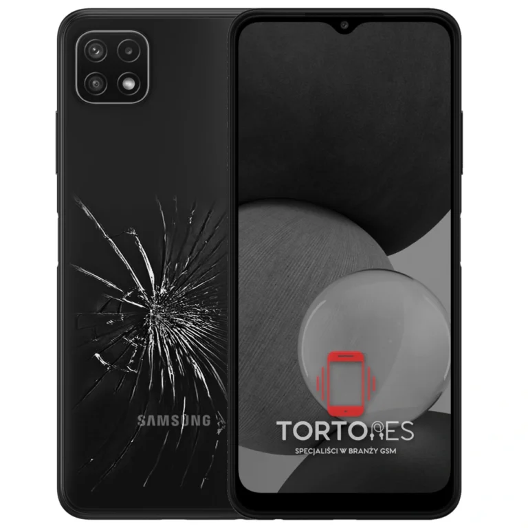 Samsung Galaxy A22 5G - zbita tylna klapka - wymiana