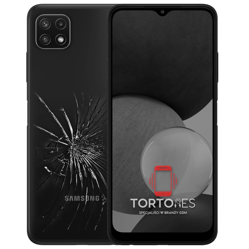 Samsung Galaxy A22 5G - zbita tylna klapka - wymiana