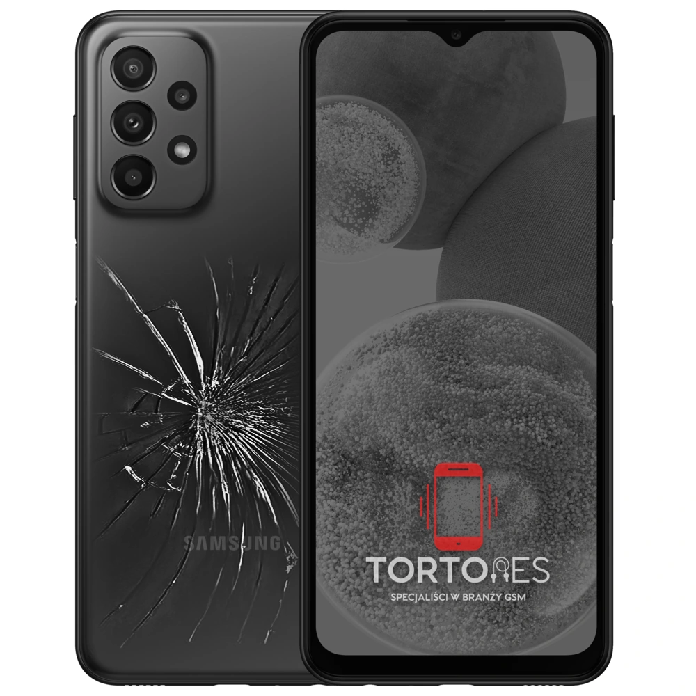 Samsung Galaxy A23 5G - zbita tylna klapka - wymiana