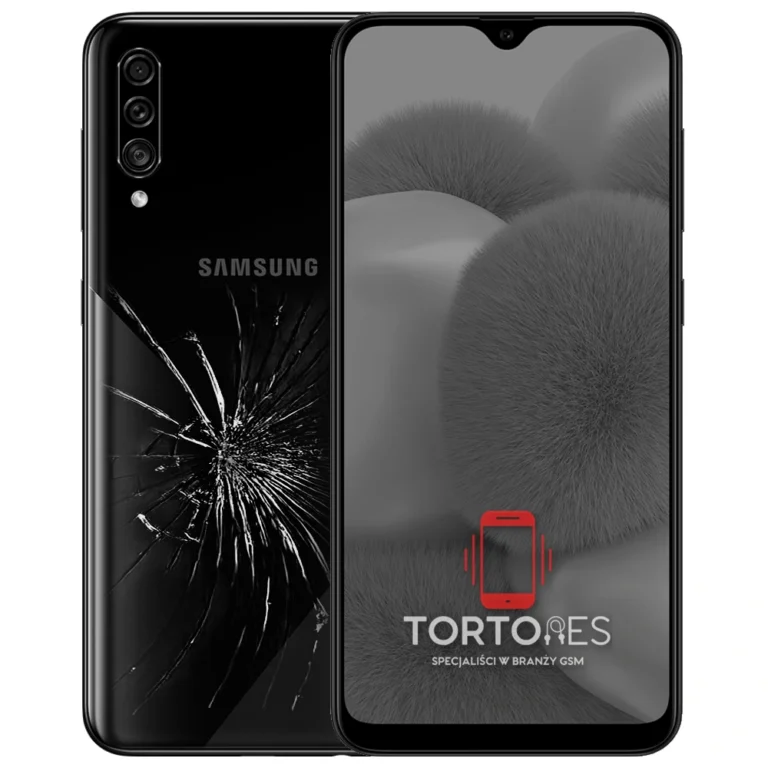 Samsung Galaxy A30s - zbita tylna klapka - wymiana