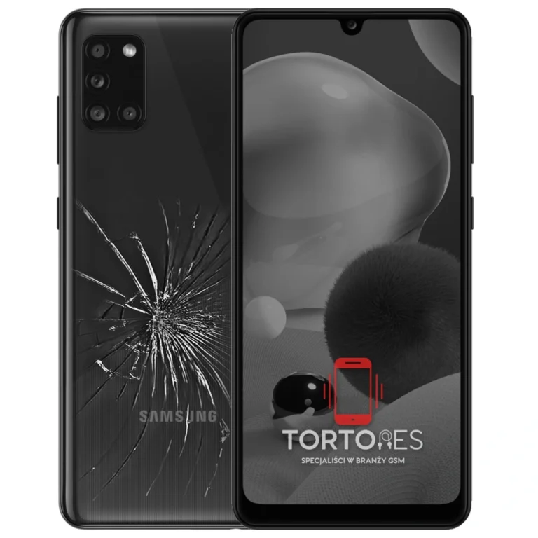Samsung Galaxy A31 - zbita tylna klapka - wymiana