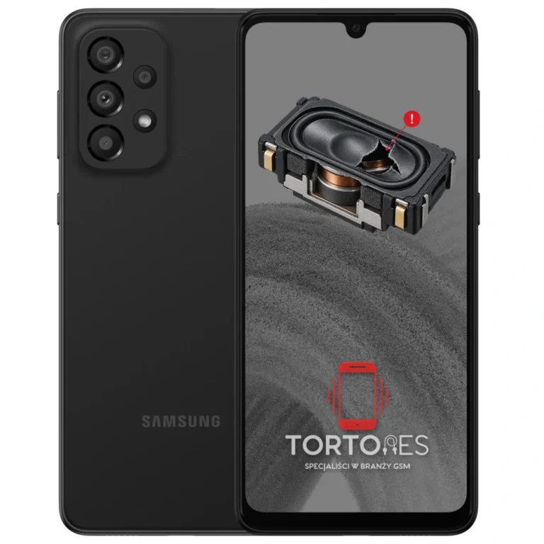 Samsung Galaxy A33 5G - wymiana głośnika multimedialnego