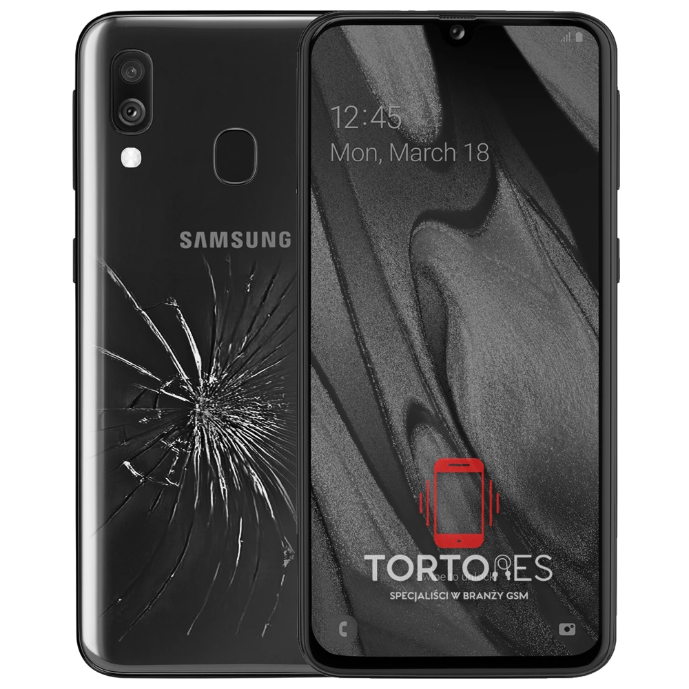 Samsung Galaxy A40 - zbita tylna klapka - wymiana