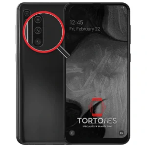 Samsung Galaxy A50 z lupą na tylnych aparatach - wymiana tylnej kamery