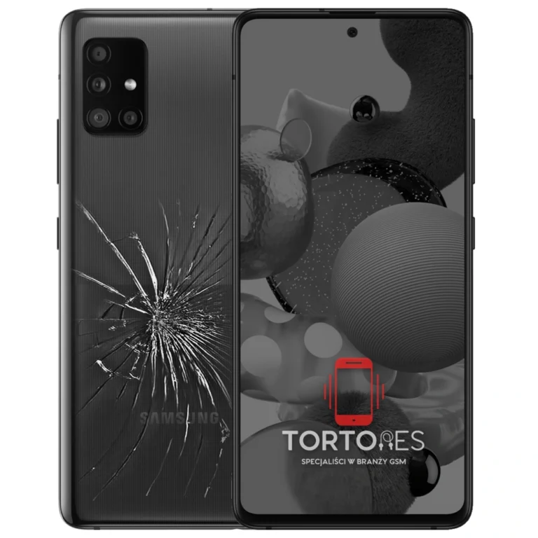 Samsung Galaxy A51 5G - zbita tylna klapka - wymiana