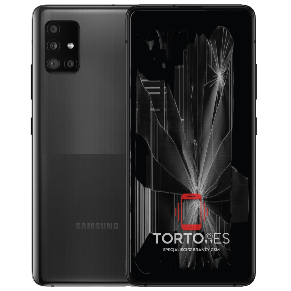 Samsung Galaxy A51 5G - zbity wyświetlacz - wymiana