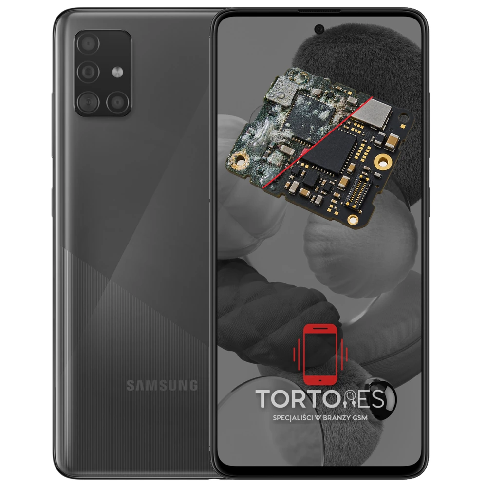 Samsung Galaxy A51 LTE - czyszczenie po zalaniu