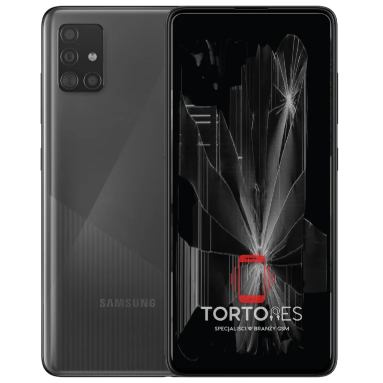 Samsung Galaxy A51 LTE - zbity wyświetlacz - wymiana