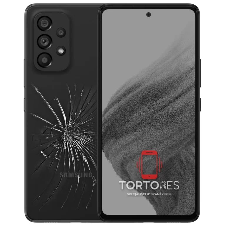 Samsung Galaxy A53 5G - zbita tylna klapka - wymiana